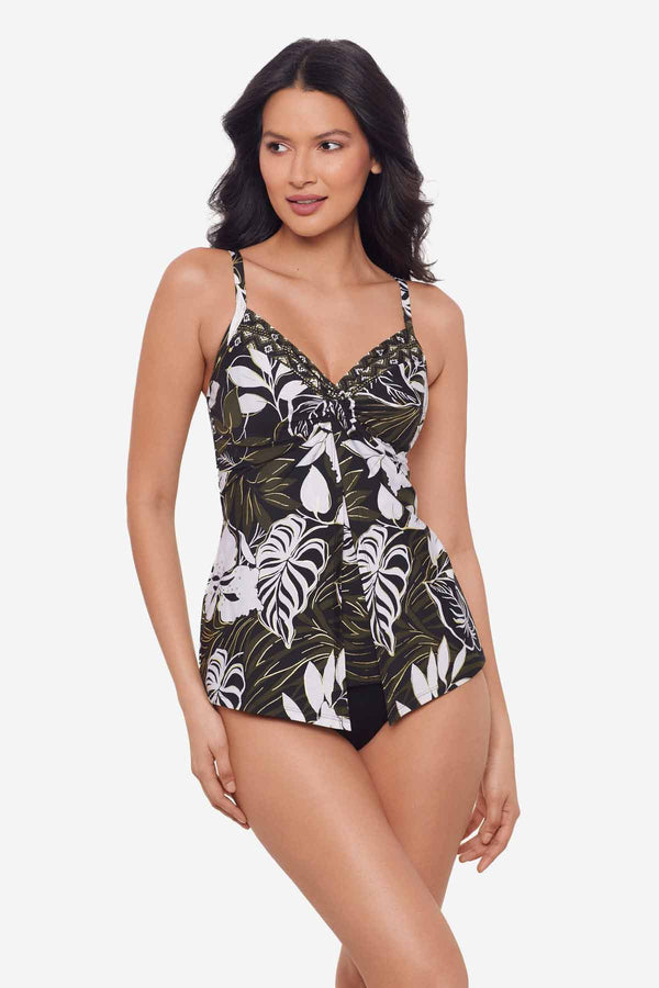 MiracleSuit Elle Dorado Love Knot Tankini Top